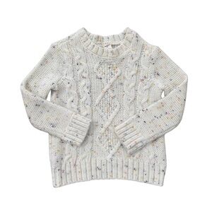 OshKosh B'gosh Speckled Cable Knit Sweater 4 NWOT